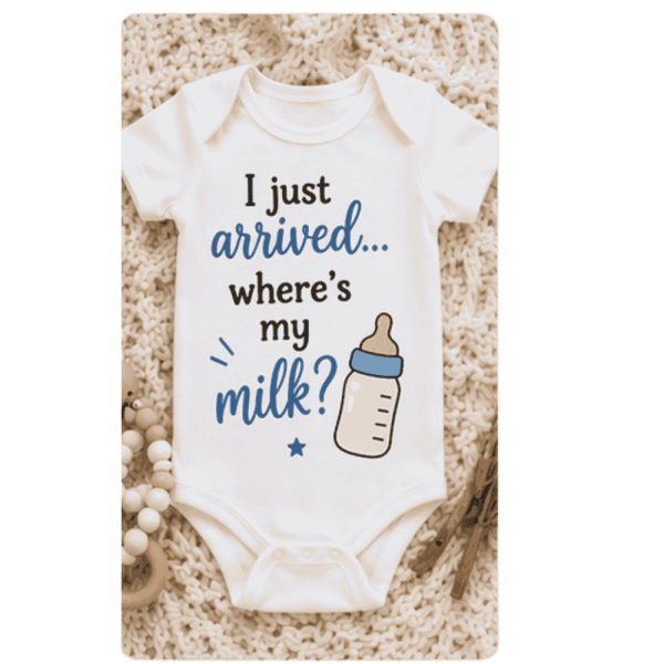 I just arrived, where's my milk?